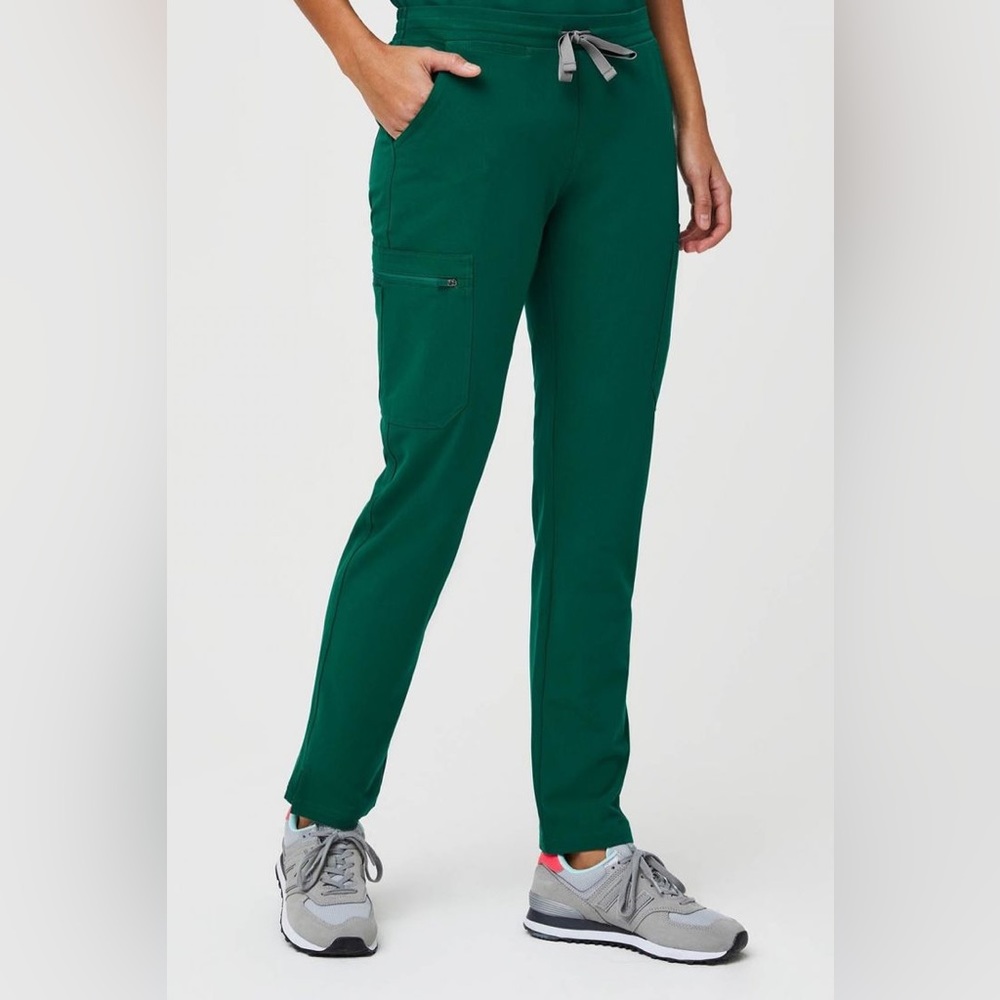 FIGS Hunter Green Yola Skinny Scrub Pants (Tall)